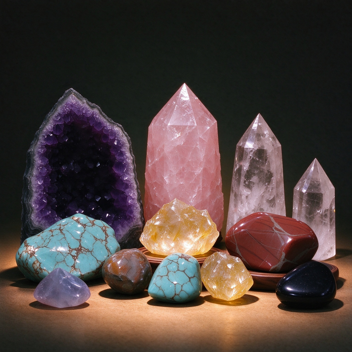 Crystal & Stone Decor