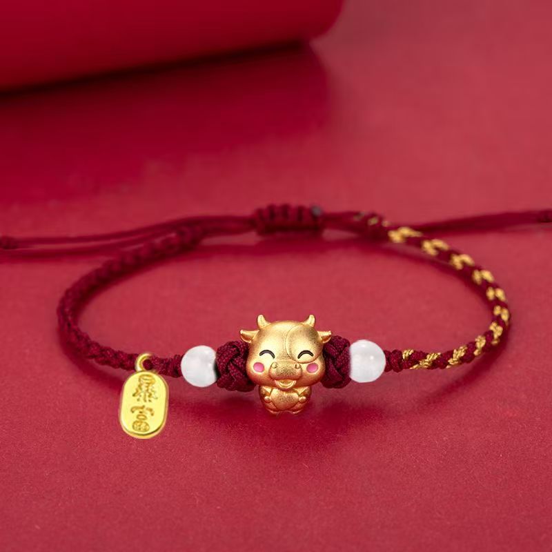 Zodiac Guardian Amulet Bracelet | Chinese 12 Animal Signs Protection Bracelet