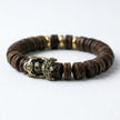 Natural Lightning Strike Jujube Wood Pi Xiu Bracelet | Wealth & Calm Meditation Wrist Jewelry
