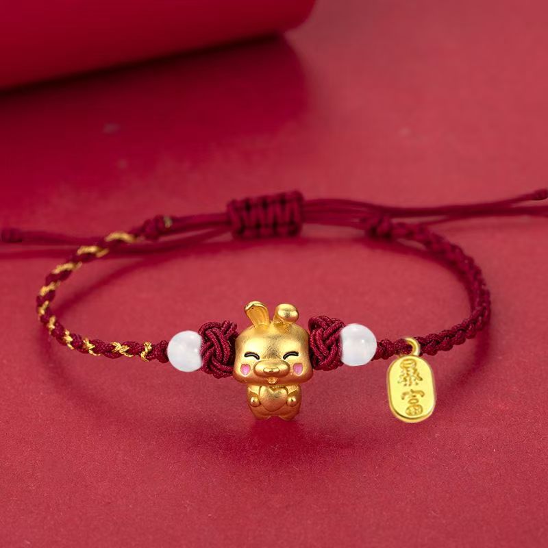 Zodiac Guardian Amulet Bracelet | Chinese 12 Animal Signs Protection Bracelet