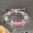 Butterfly Rhinestone Talisman Tube Bracelet