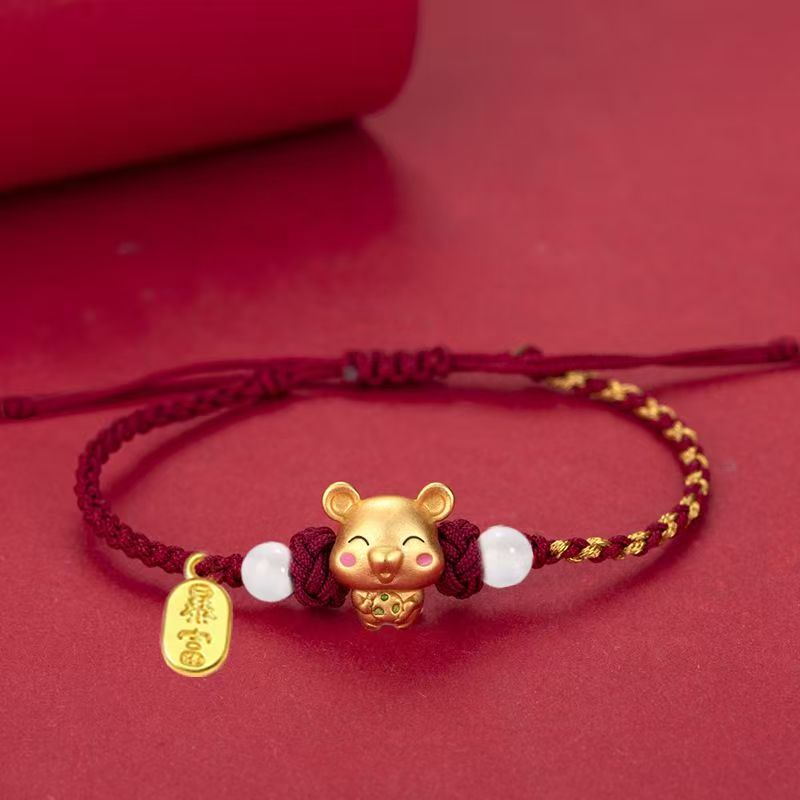Zodiac Guardian Amulet Bracelet | Chinese 12 Animal Signs Protection Bracelet