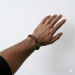 Natural Lightning Strike Jujube Wood Pi Xiu Bracelet | Wealth & Calm Meditation Wrist Jewelry