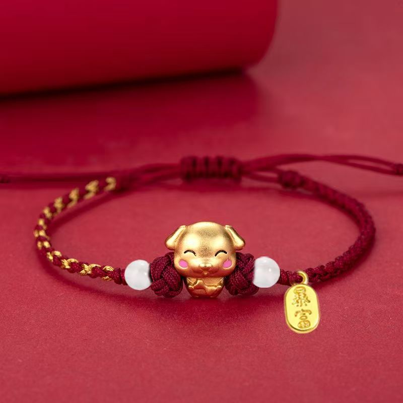 Zodiac Guardian Amulet Bracelet | Chinese 12 Animal Signs Protection Bracelet