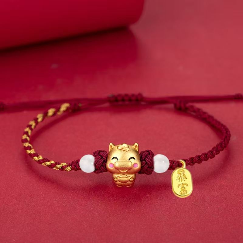 Zodiac Guardian Amulet Bracelet | Chinese 12 Animal Signs Protection Bracelet